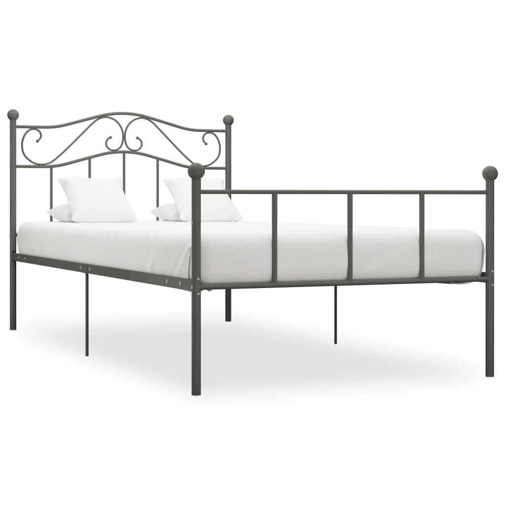 284538 Bed Frame Without Mattress Metal