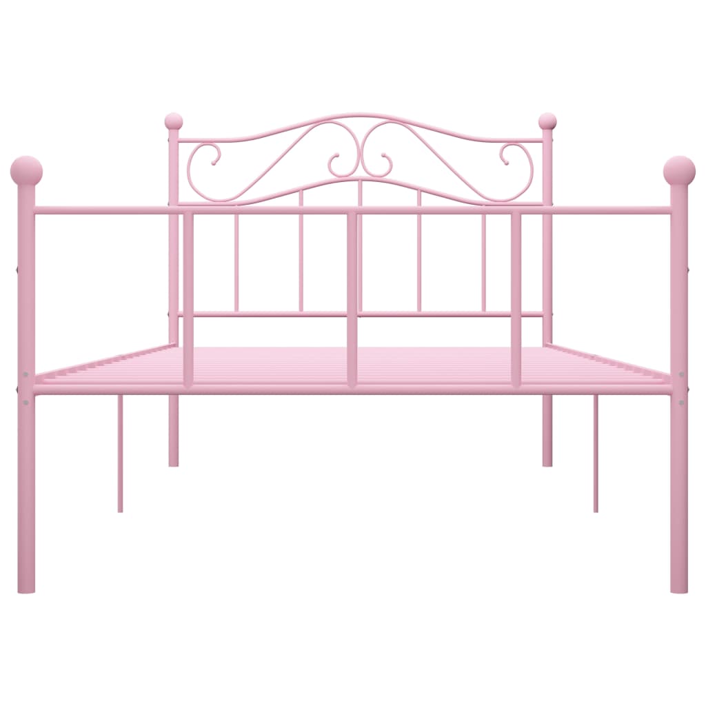 284538 Bed Frame Without Mattress Metal