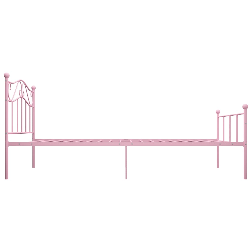 284538 Bed Frame Without Mattress Metal