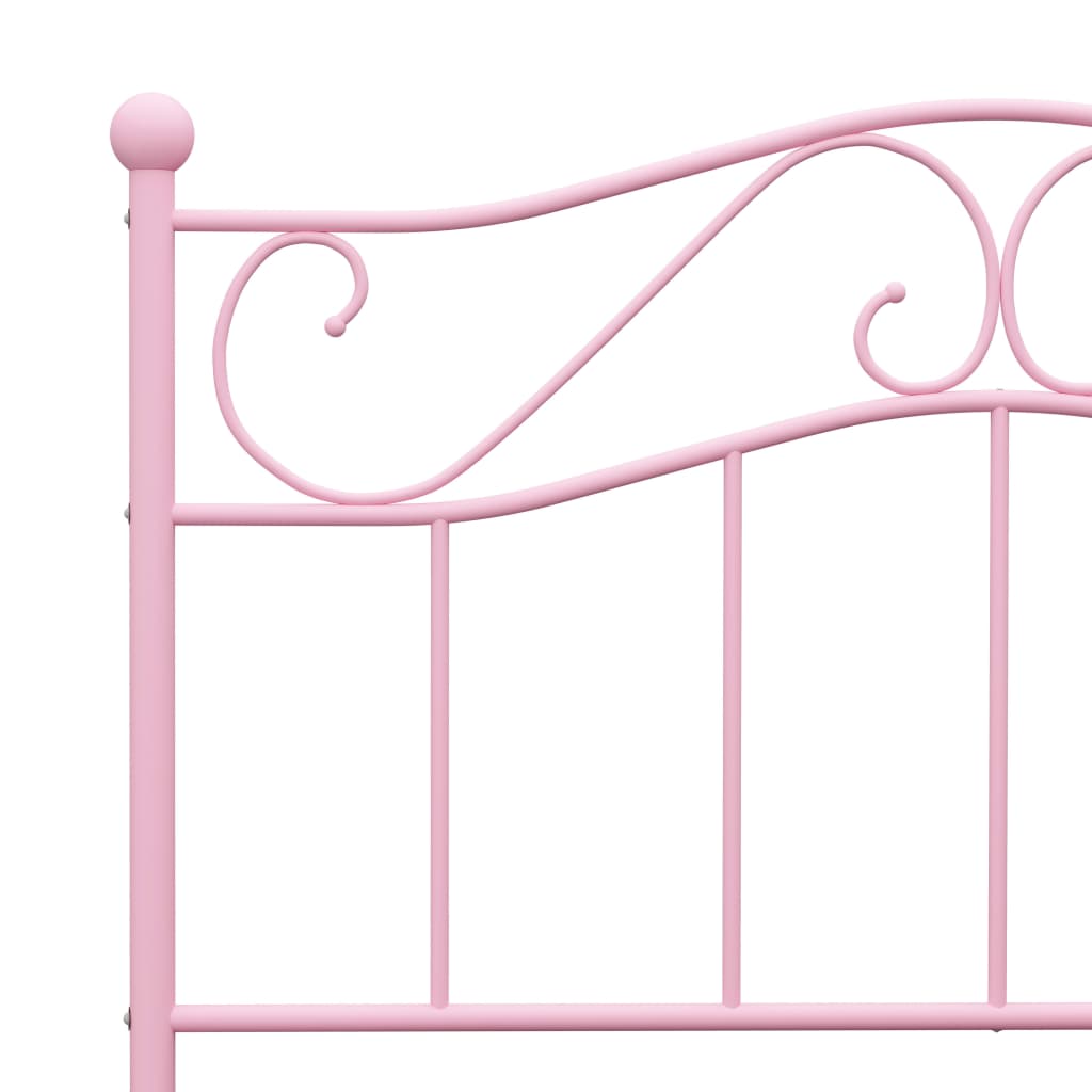 284538 Bed Frame Without Mattress Metal