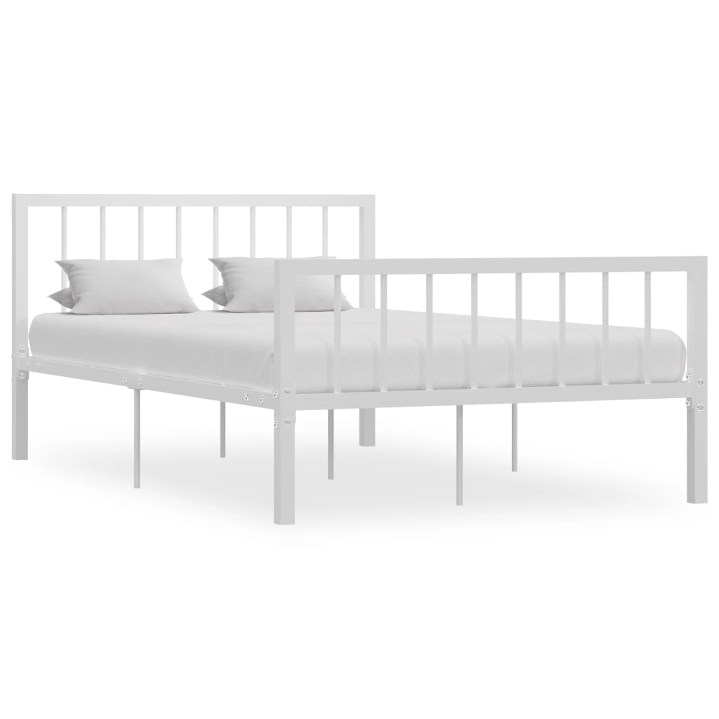 284567 Bed Frame Without Mattress Metal Super King