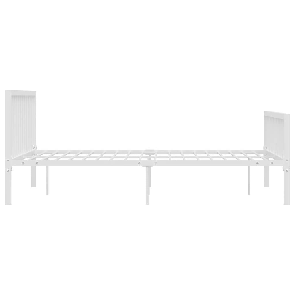284567 Bed Frame Without Mattress Metal Super King