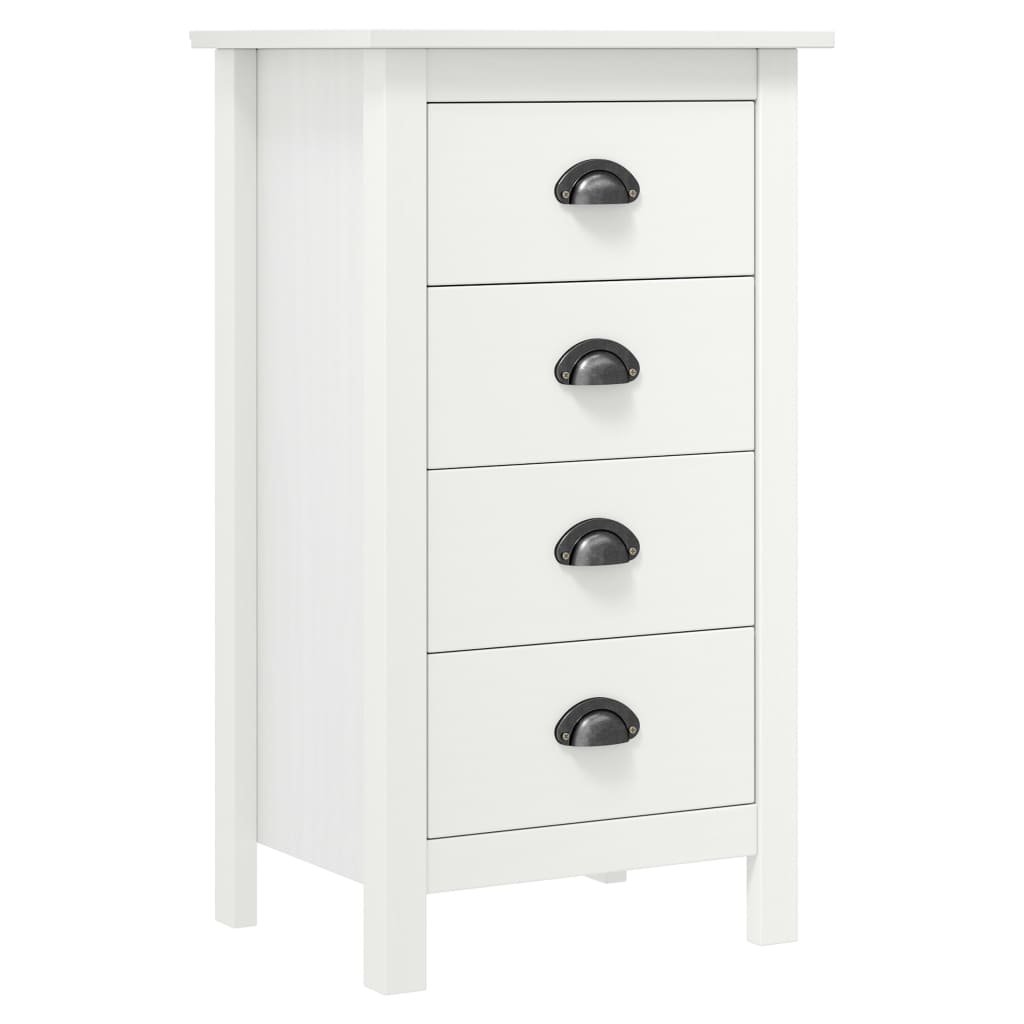 Sideboard Hill White Solid Pine Wood