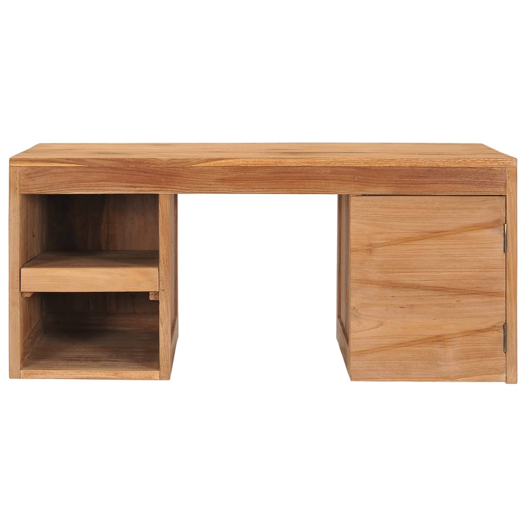 Coffee Table 90X50X40 Cm Solid Teak Wood