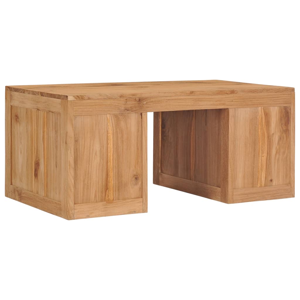 Coffee Table 90X50X40 Cm Solid Teak Wood
