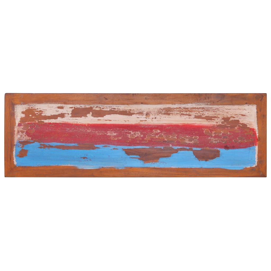 Tv Cabinet 110X35X40 Cm Reclaimed Teak Wood