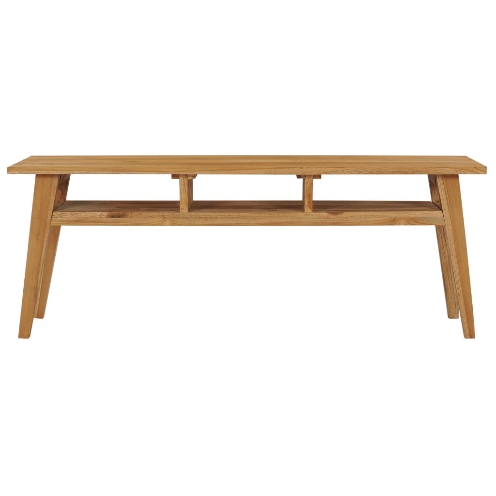 Tv Cabinet 120X35X45 Cm Solid Teak Wood