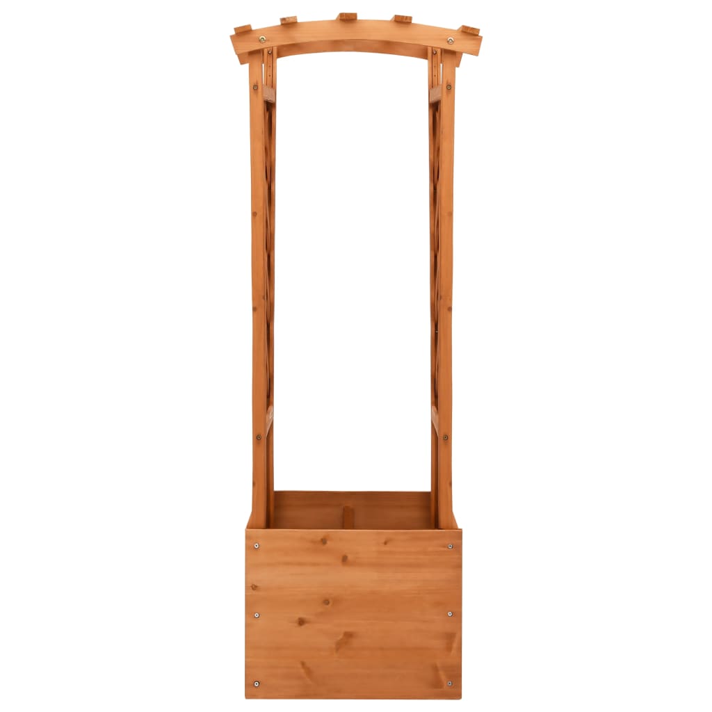 Trellis Planter With Arch Firwood