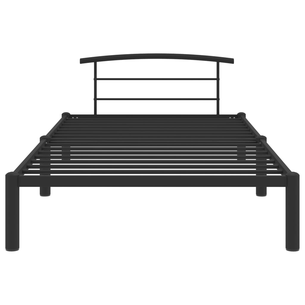 284657 Bed Frame Without Mattress Metal