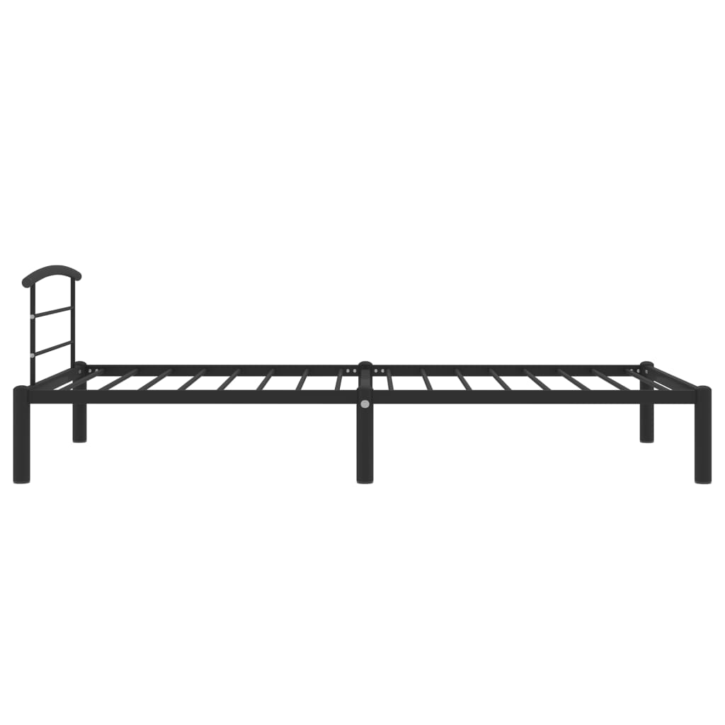 284657 Bed Frame Without Mattress Metal