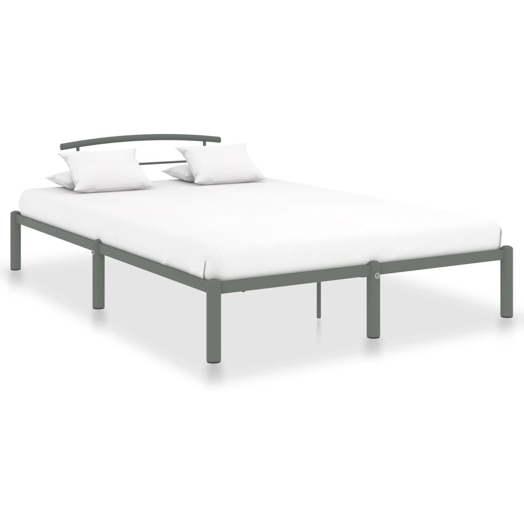 284657 Bed Frame Without Mattress Metal