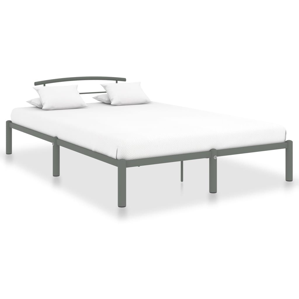 284657 Bed Frame Without Mattress Metal