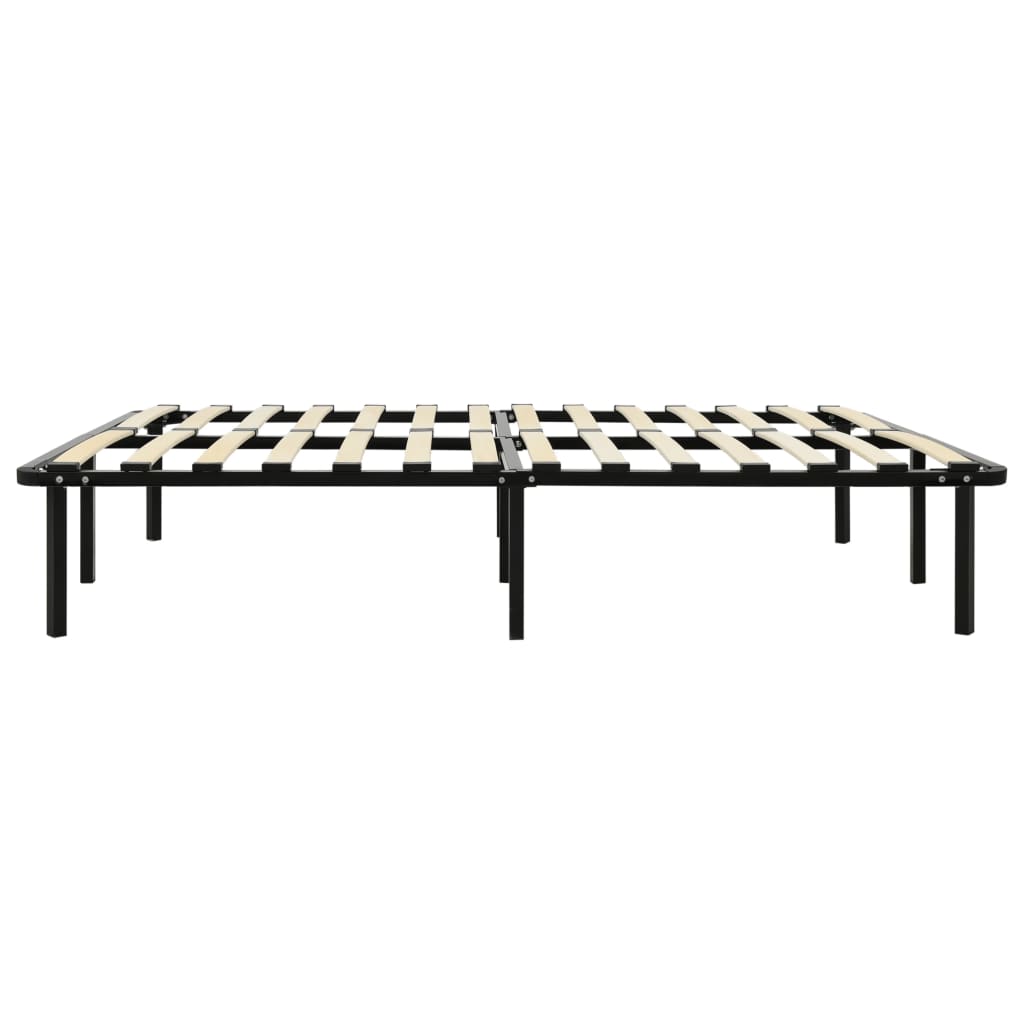 Bed Frame Without Mattress Black Metal