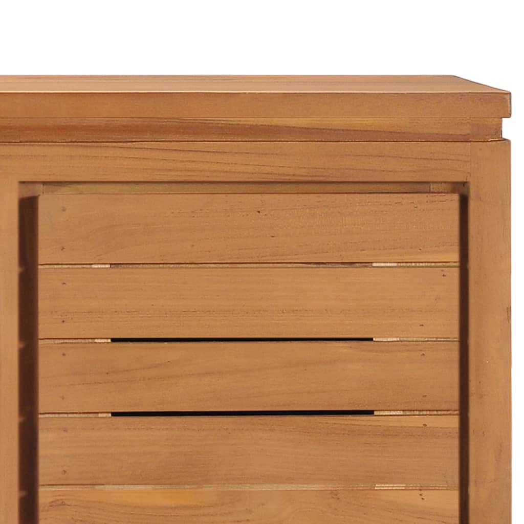 Tv Cabinet 110X30X40 Cm Solid Teak Wood