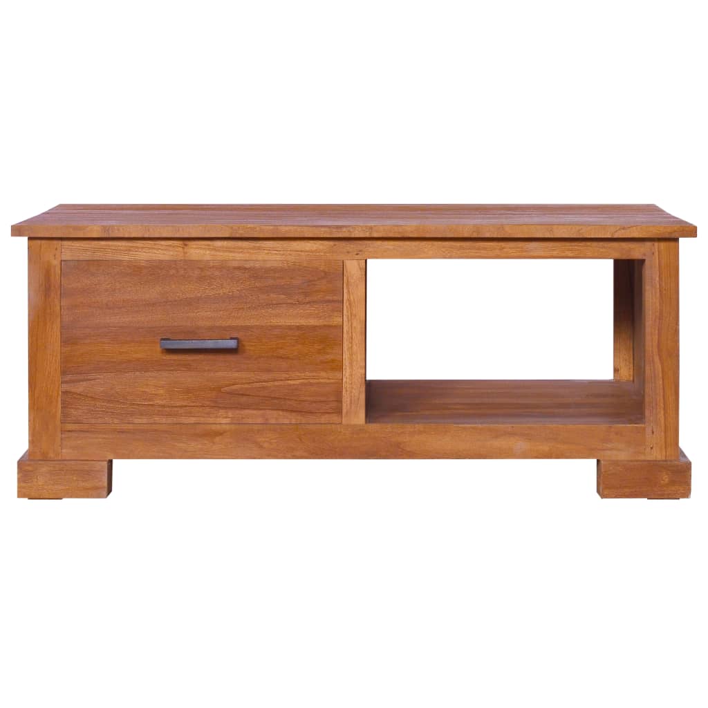 Tv Cabinet 90X50X37 Cm Solid Teak Wood