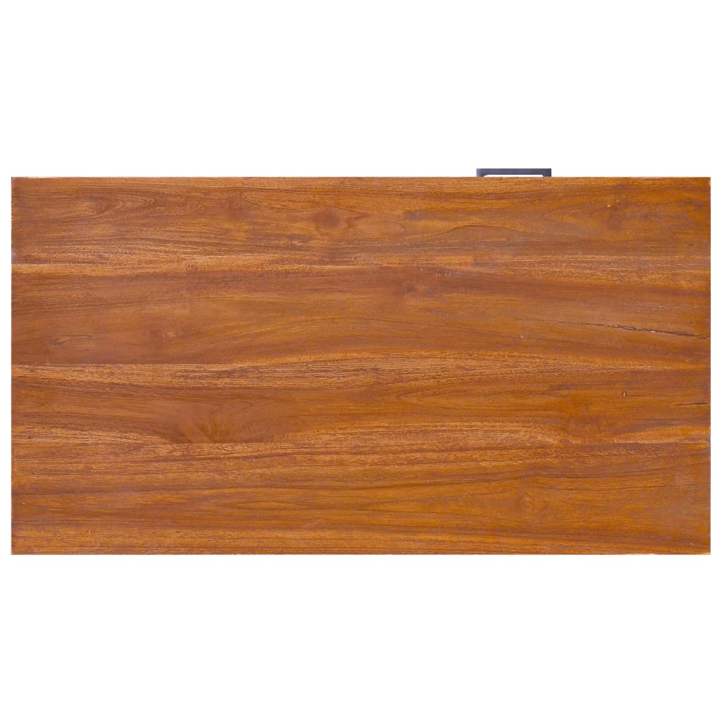 Tv Cabinet 90X50X37 Cm Solid Teak Wood