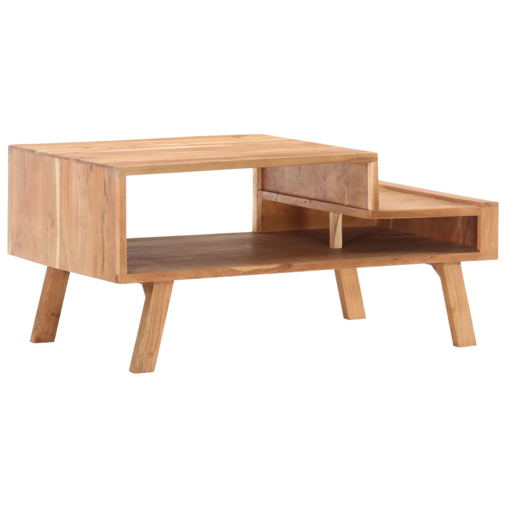 Coffee Table 100X50X45 Cm Solid Acacia Wood