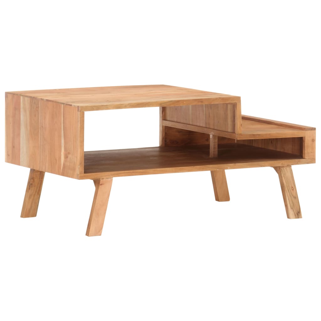 Coffee Table 100X50X45 Cm Solid Acacia Wood