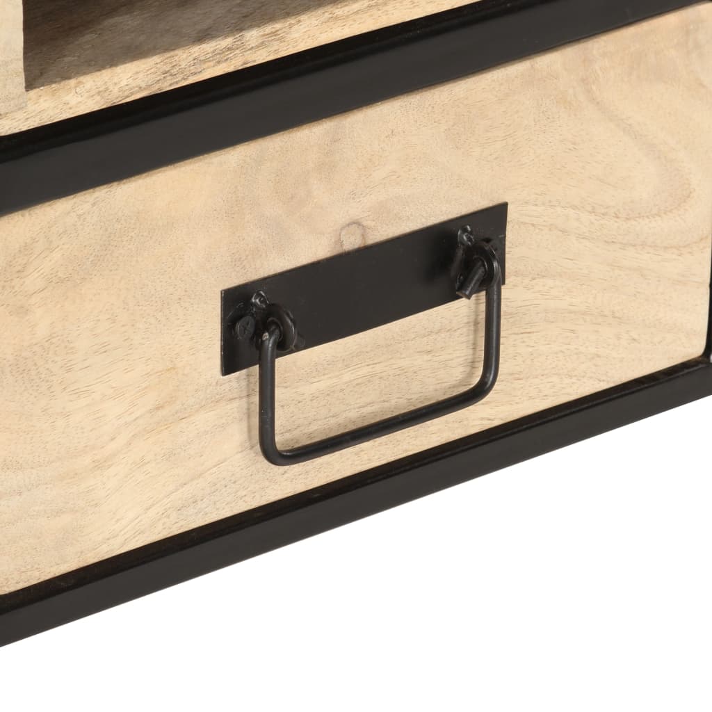 Coffee Table 100X50X40 Cm Solid Mango Wood