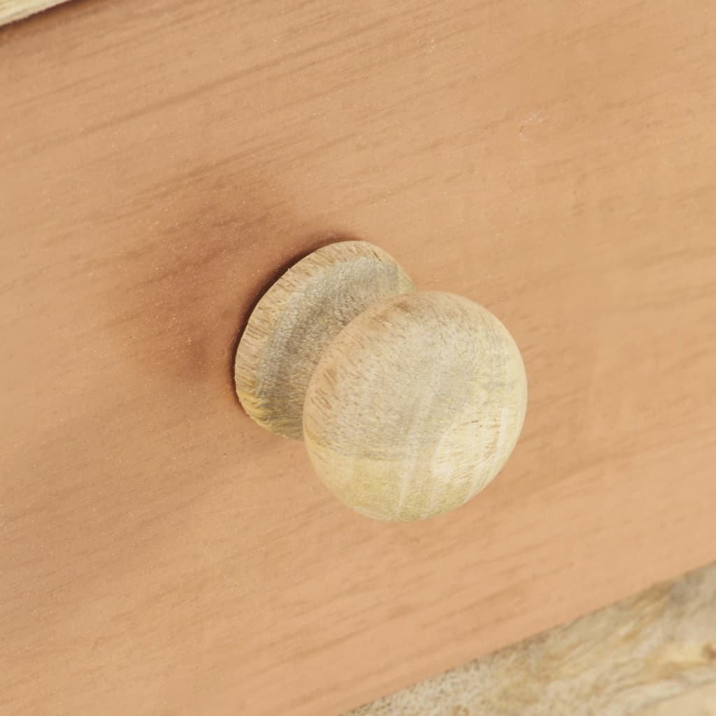 Tv Cabinet 110X30X45 Cm Solid Mango Wood