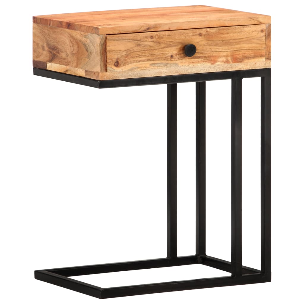 U-Shaped Side Table 45X30X61 Cm