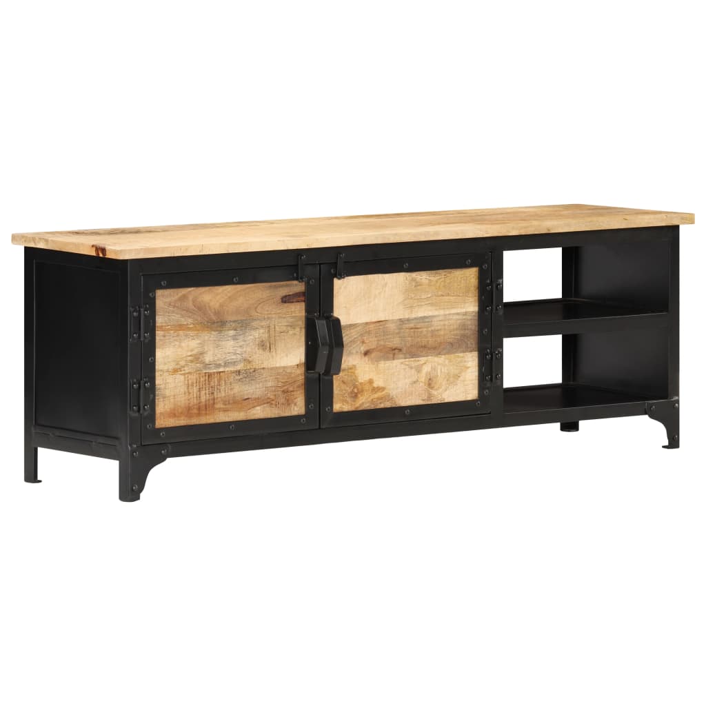 Tv Cabinet 120X30X40 Cm Solid Mango Wood