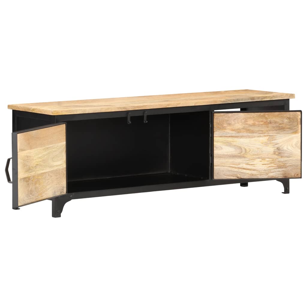 Tv Cabinet 120X30X40 Cm Solid Mango Wood