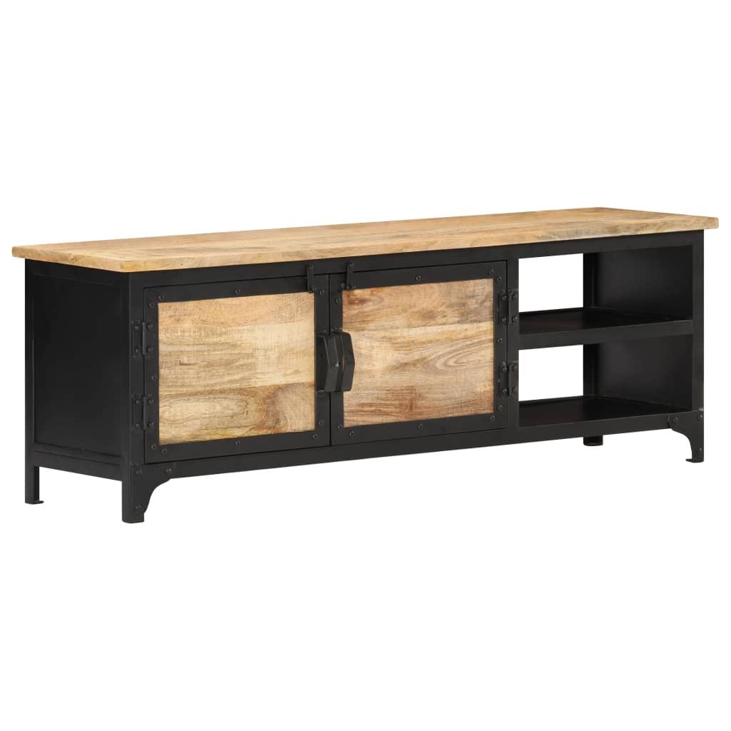 Tv Cabinet 120X30X40 Cm Solid Mango Wood