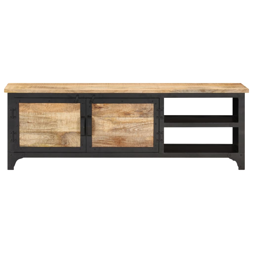Tv Cabinet 120X30X40 Cm Solid Mango Wood