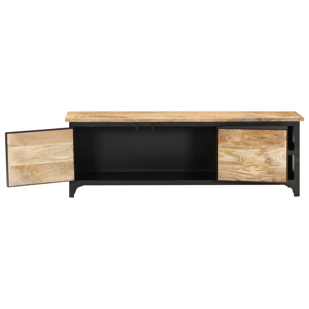 Tv Cabinet 120X30X40 Cm Solid Mango Wood