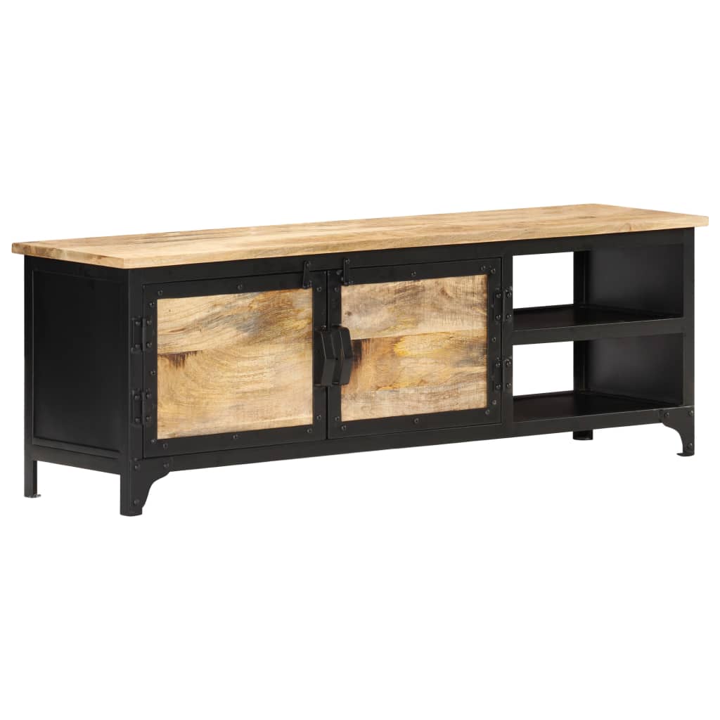 Tv Cabinet 120X30X40 Cm Solid Mango Wood