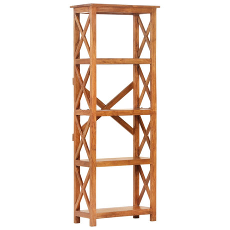 Bookshelf 60X30X Solid Acacia Wood Honey Finish