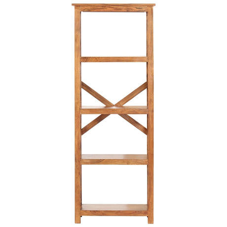 Bookshelf 60X30X Solid Acacia Wood Honey Finish