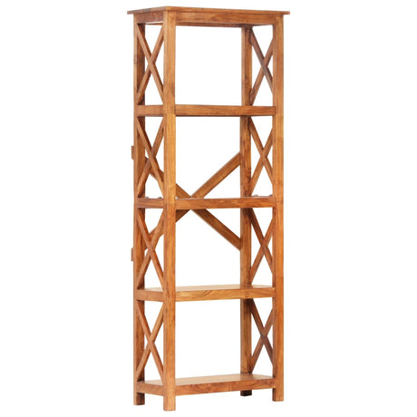 Bookshelf 60X30X Solid Acacia Wood Honey Finish