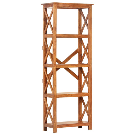 Bookshelf 60X30X Solid Acacia Wood Honey Finish