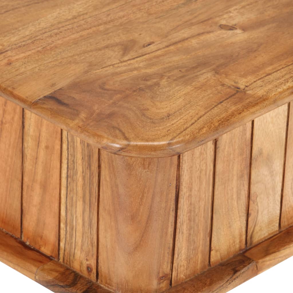 Coffee Table 100X50X40 Cm Solid Acacia Wood