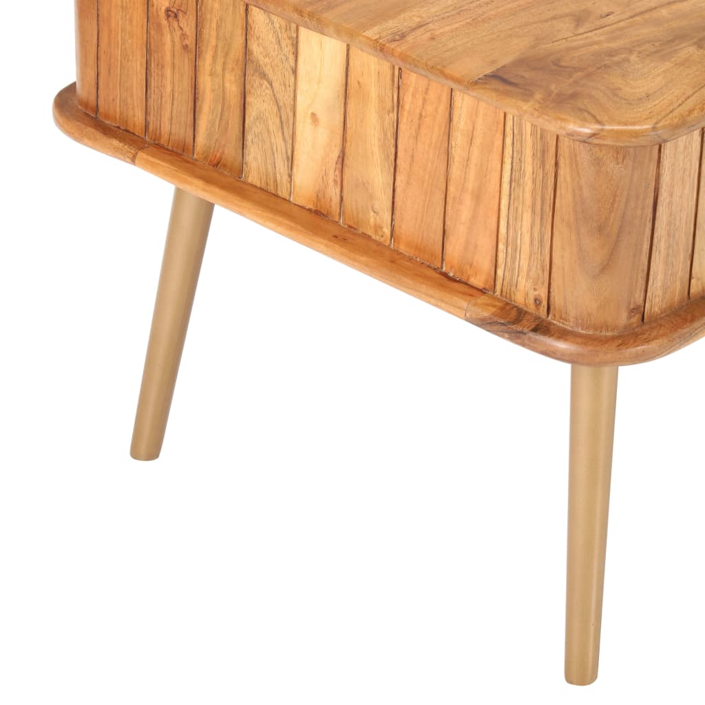 Coffee Table 100X50X40 Cm Solid Acacia Wood