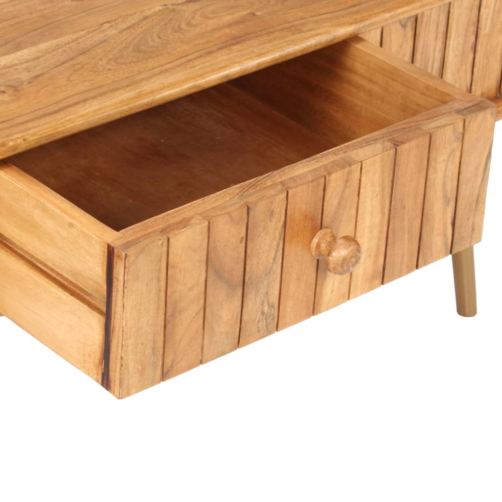Coffee Table 100X50X40 Cm Solid Acacia Wood