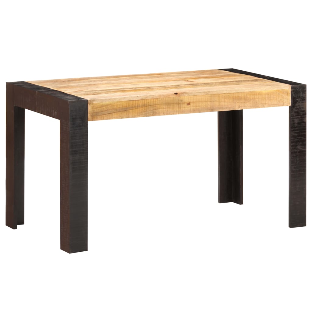 Dining Table Solid Rough Mango Wood