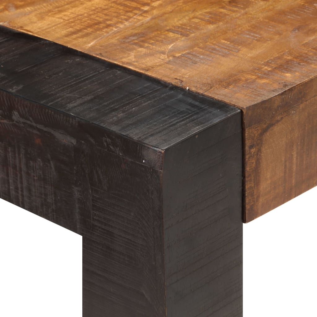 Dining Table Solid Rough Mango Wood
