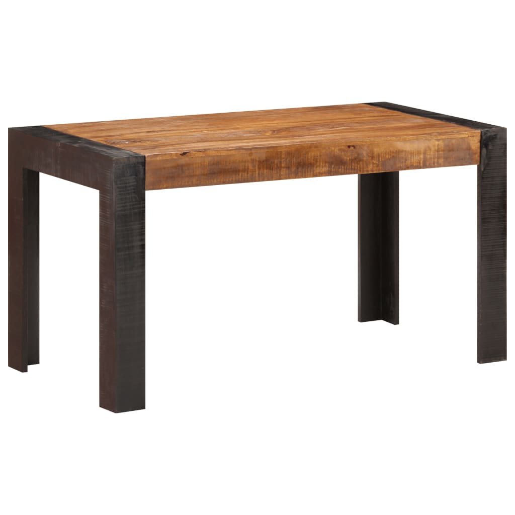 Dining Table Solid Rough Mango Wood