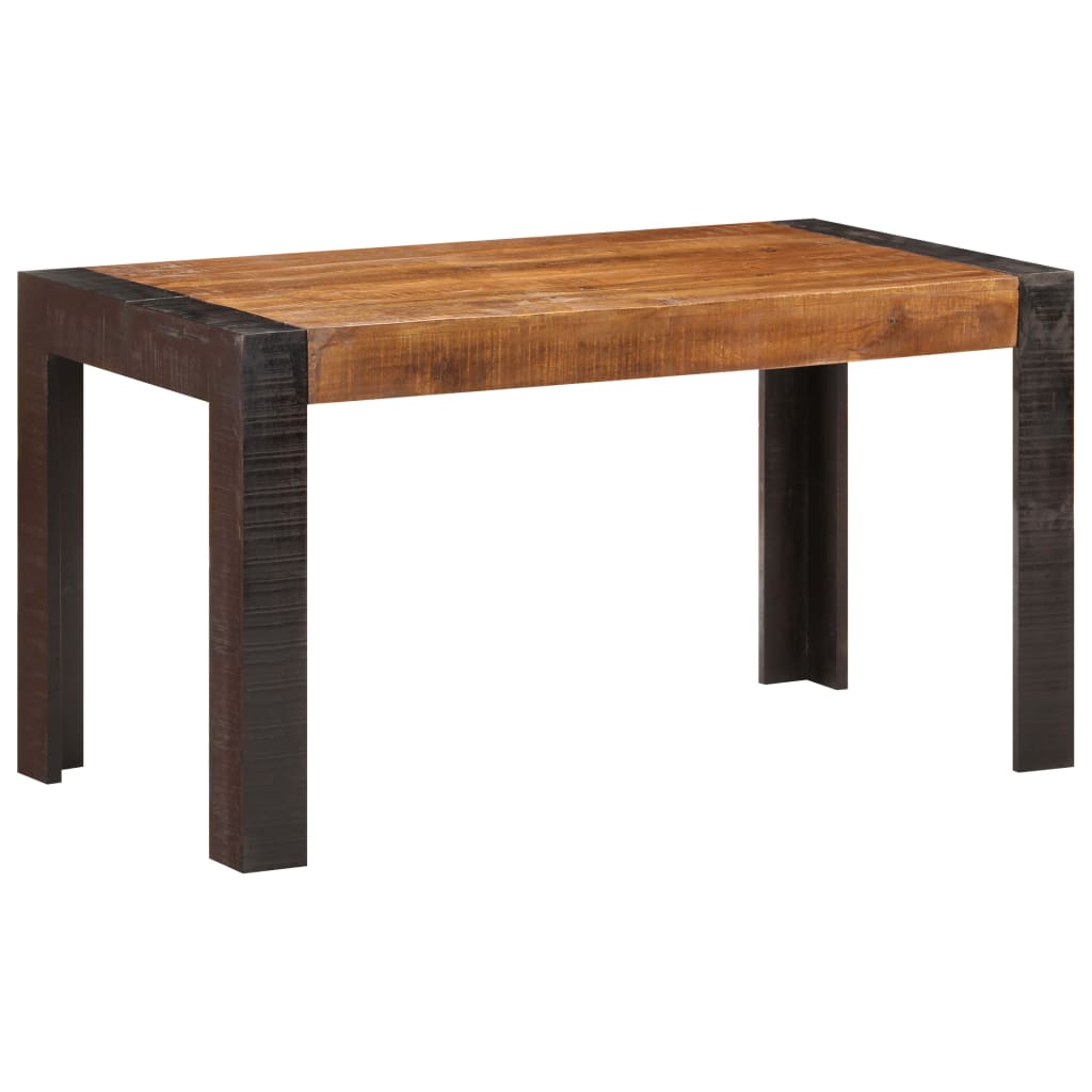 Dining Table Solid Rough Mango Wood