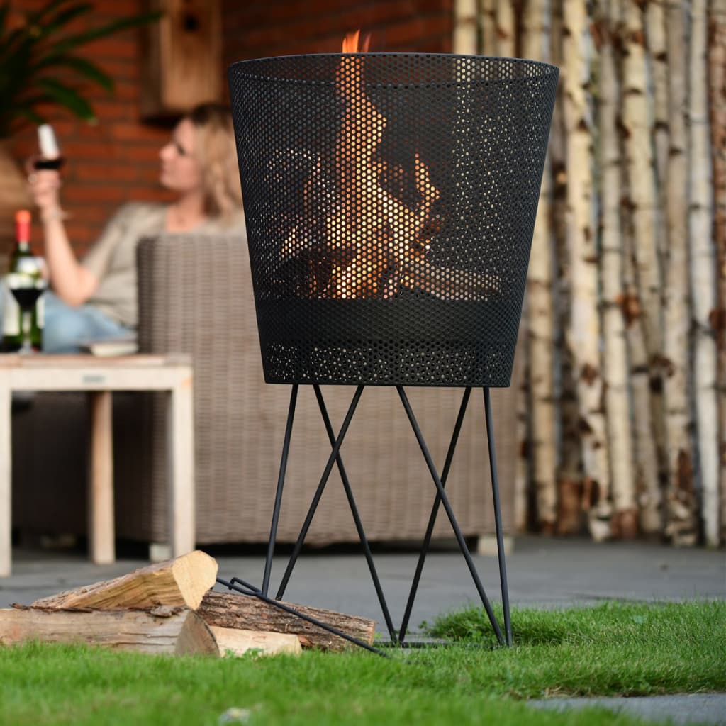 Redfire Fire Basket Amarillo Black