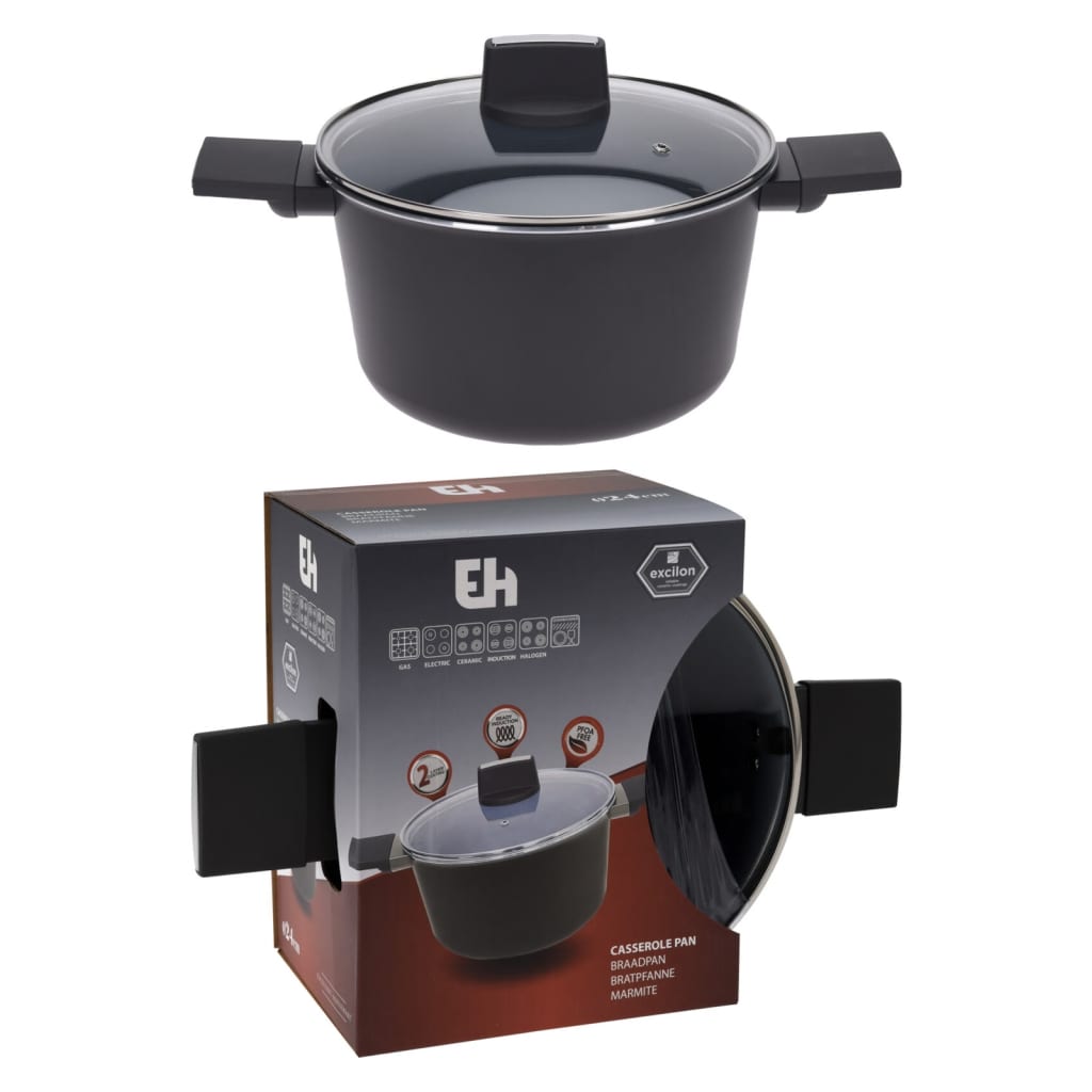 Excellent Houseware Casserole With Lid 24 Cm