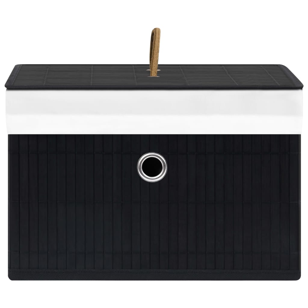 Bamboo Storage Boxes 4 Pcs