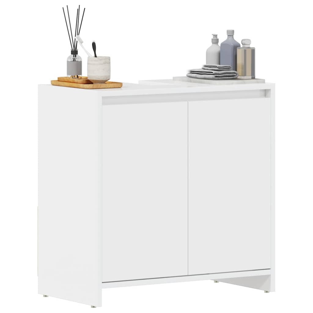 Bathroom Cabinet 60X33X61 Cm Engineered Wood