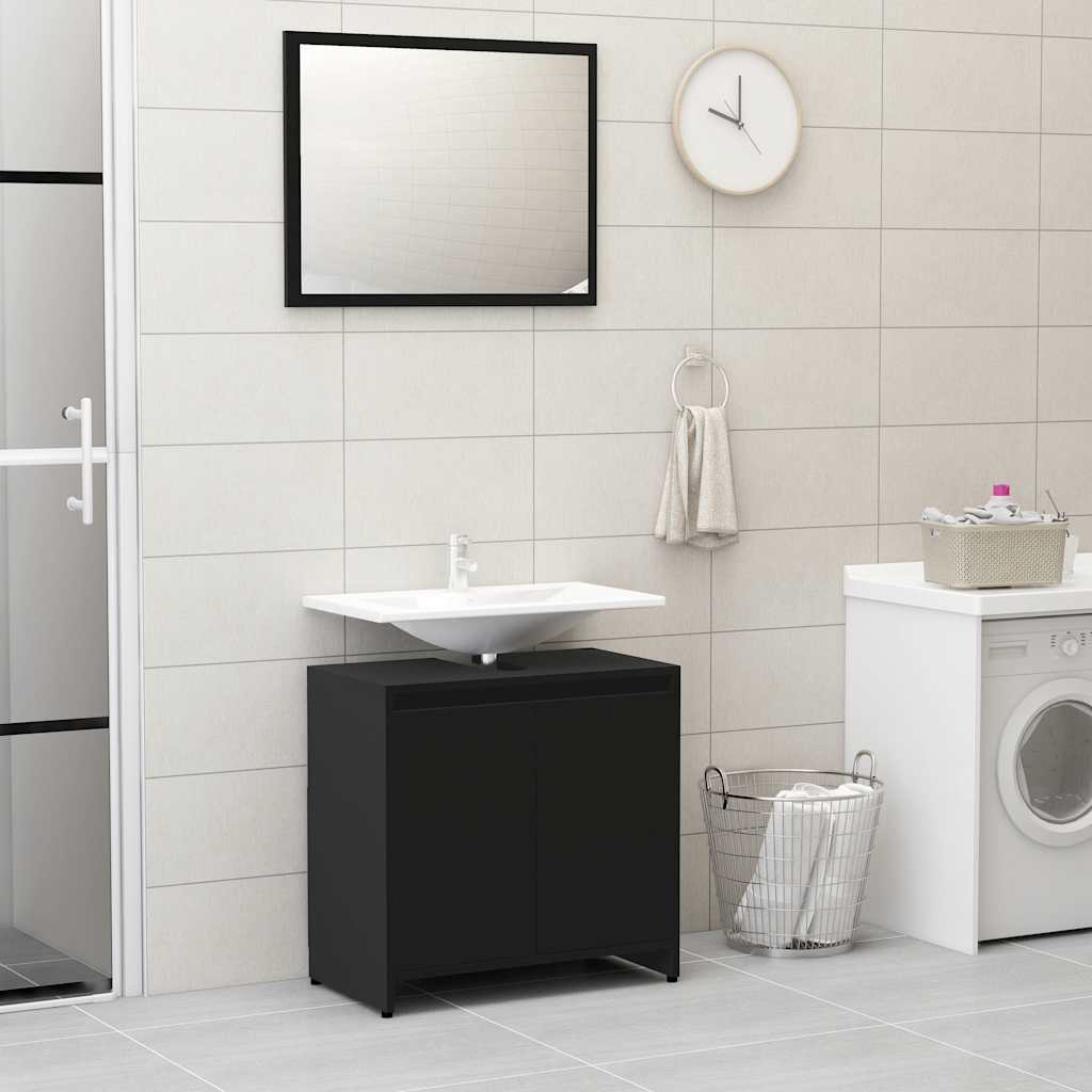 Bathroom Furniture Set Engineered Wood
