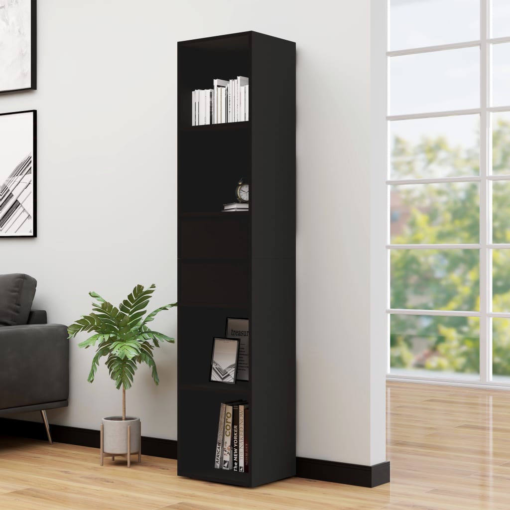 Book Cabinet 36X30X171 Cm Engineered Wood
