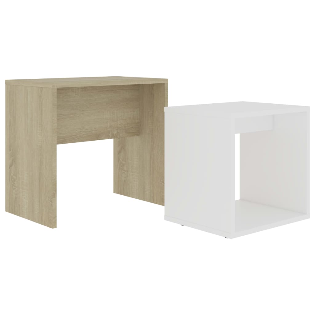 Coffee Table Set 48X30X45 Cm Engineered Wood