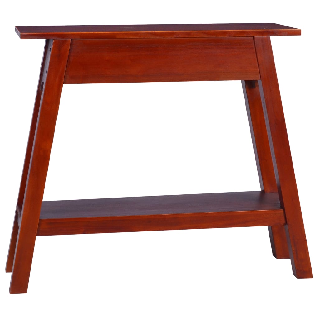 Console Table 90X30X75Cm Solid Mahogany Wood